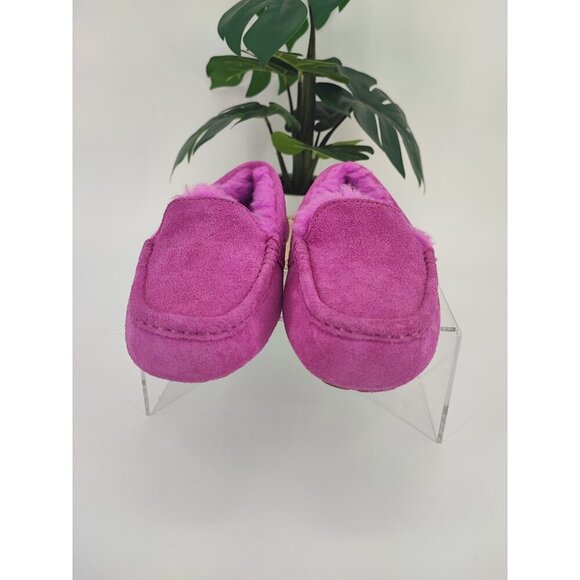 UGG Women's Ansley Faux Fur Purple Slippers Size 5 US - Picture 2 of 8
